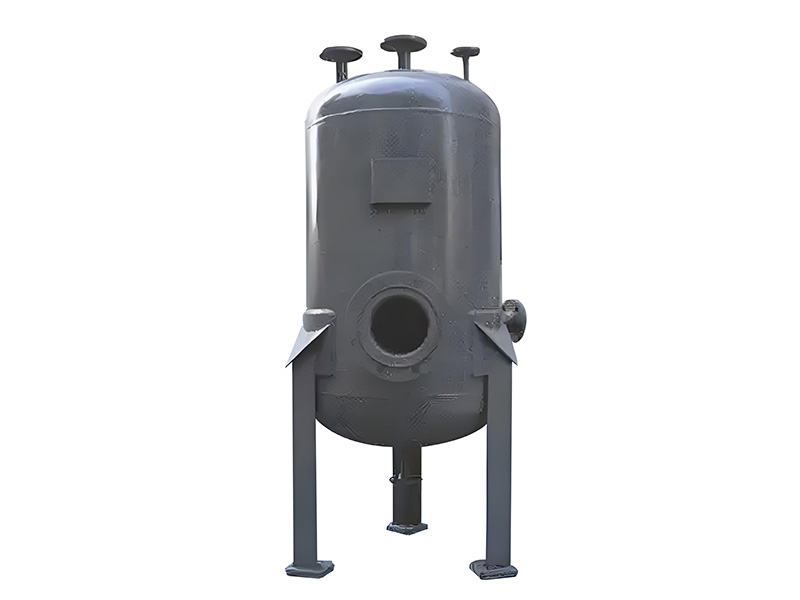 Buffer tank, adsorber